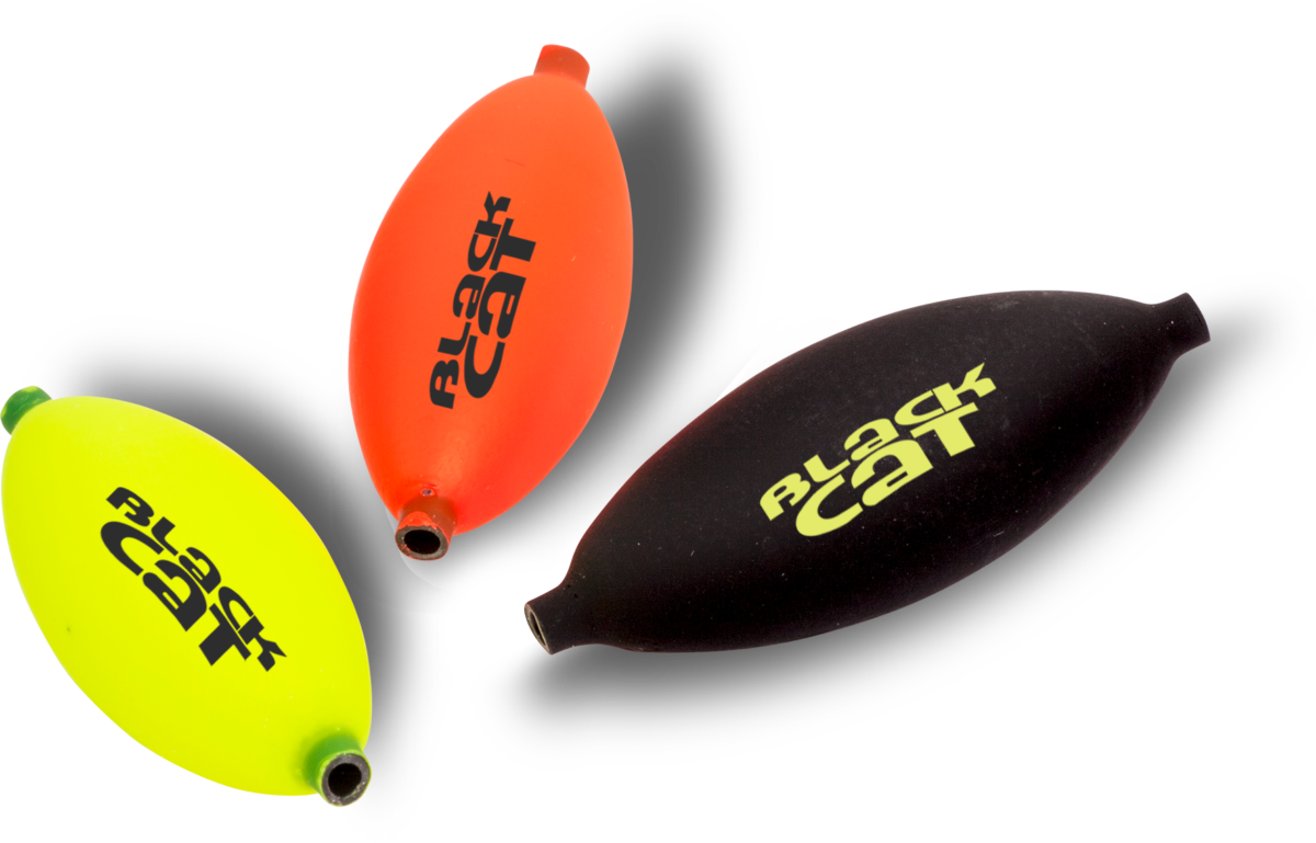 black cat micro u float 15g black orange yellow