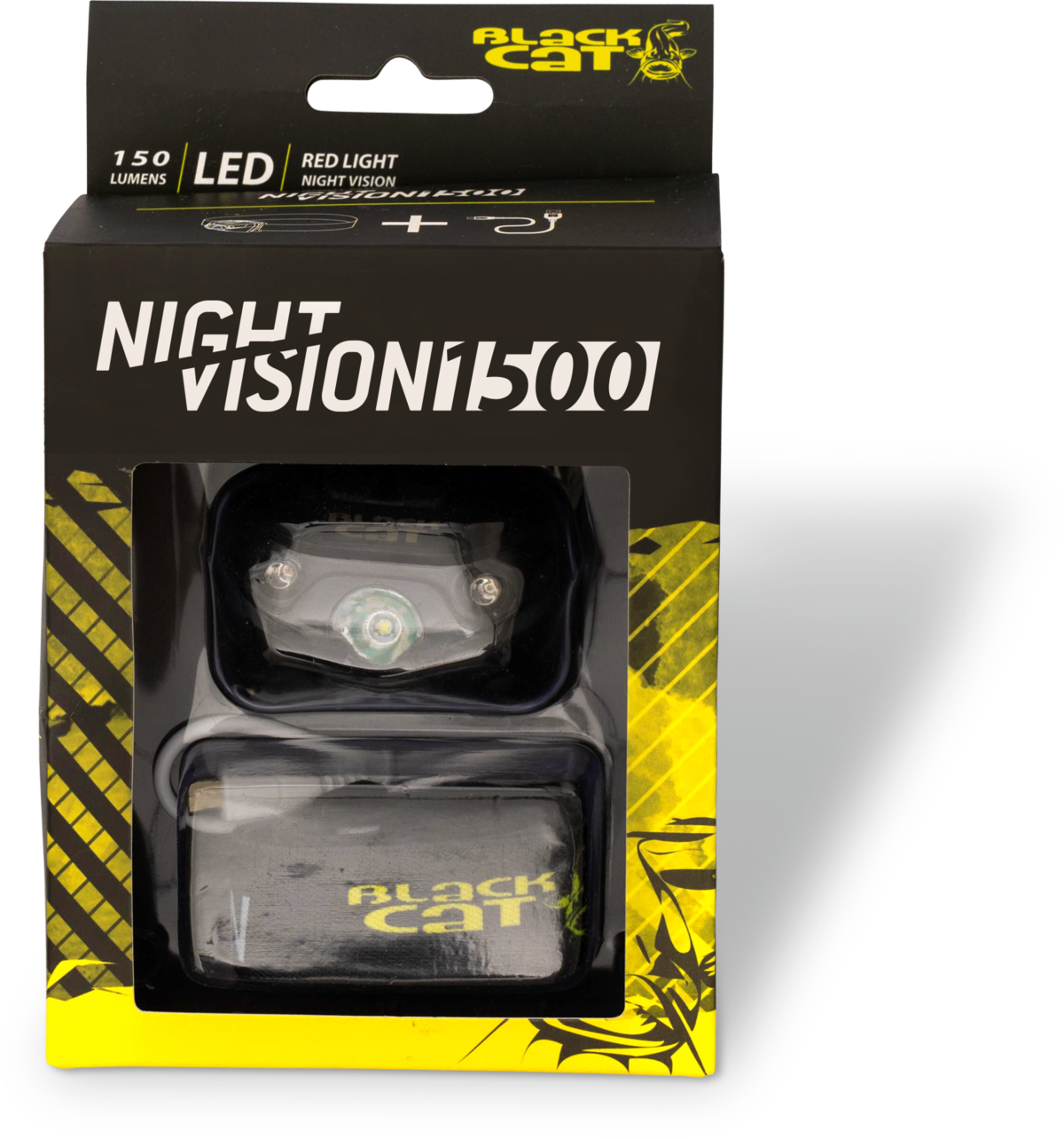black cat night vision 1500 black green