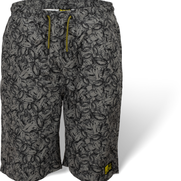 S Black Cat Beach Shorts grey/black » Fish.bg | Хвани повече с Fish.bg