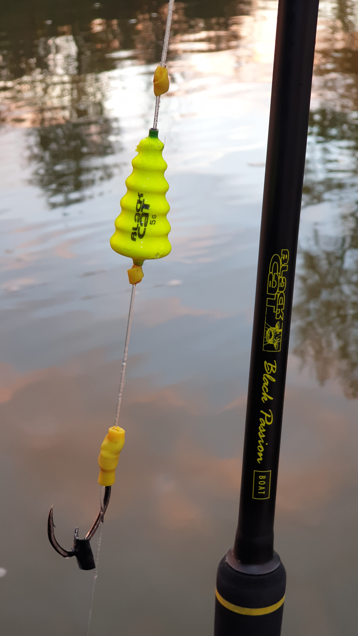 black cat u float tree 20g fluo yellow
