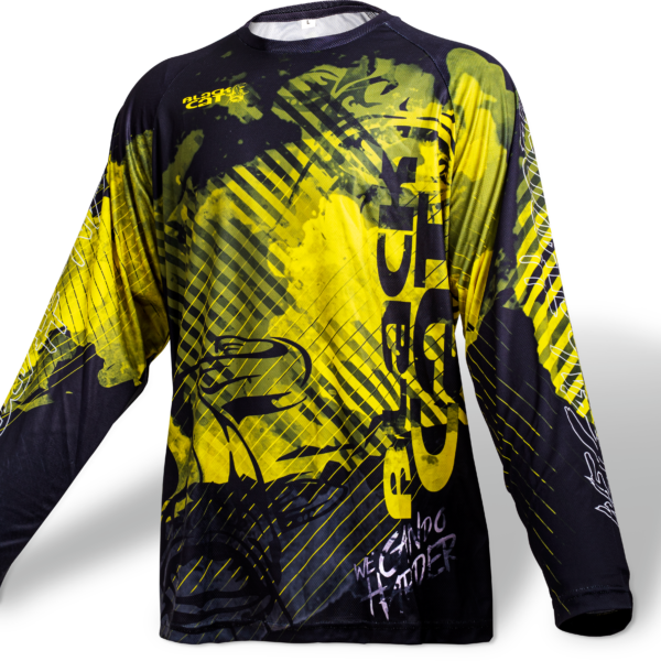 black cat xxl fishing jersey
