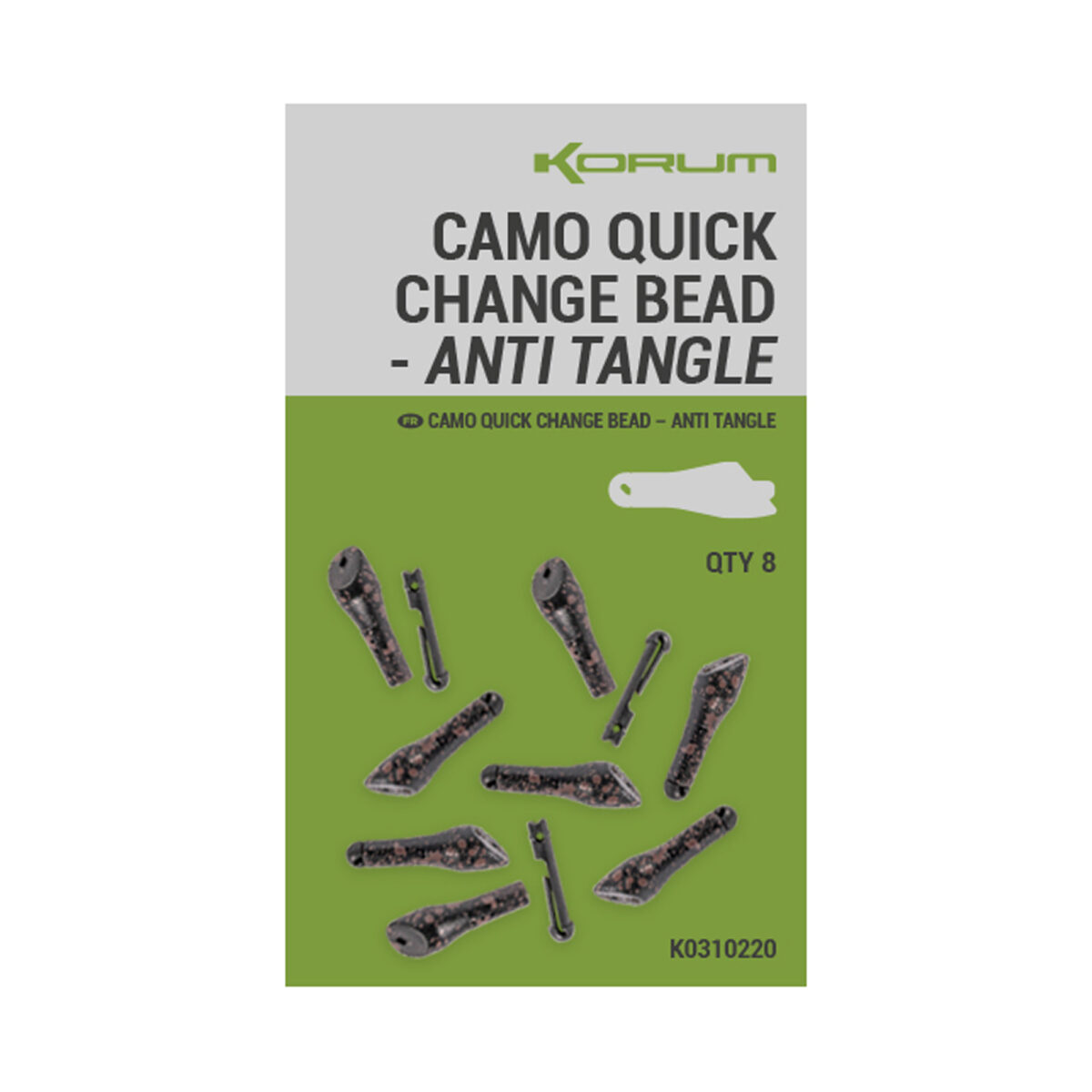 camo quick change bead   anti tangle