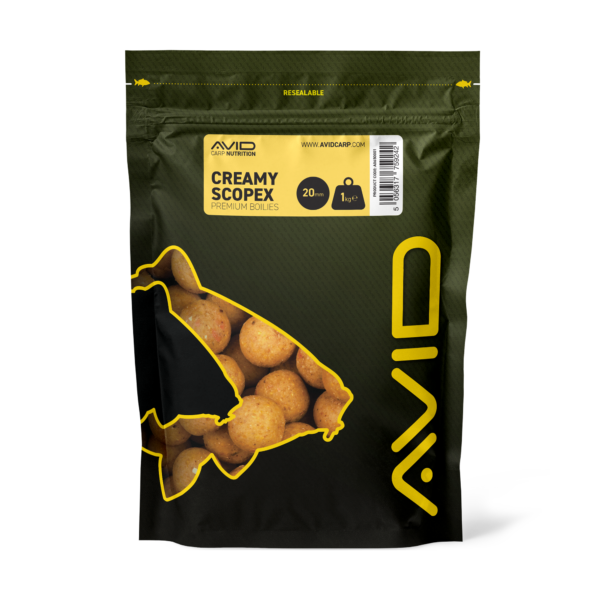 Creamy Scopex  20mm 1kg » Fish.bg | Хвани повече с Fish.bg