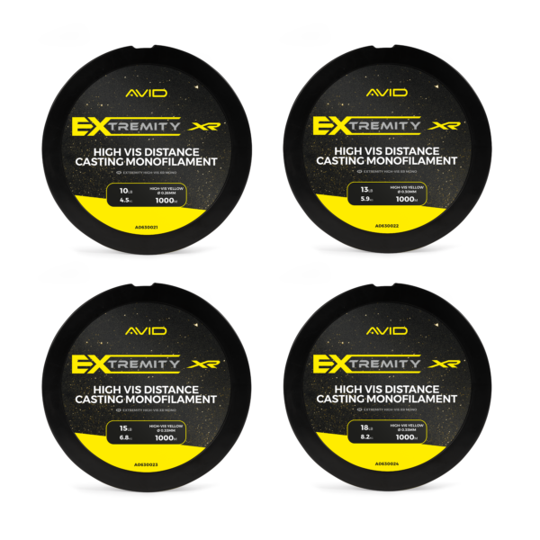 extremity hi vis xr mono 0 35mm 18lbs 5 4kg 1000m