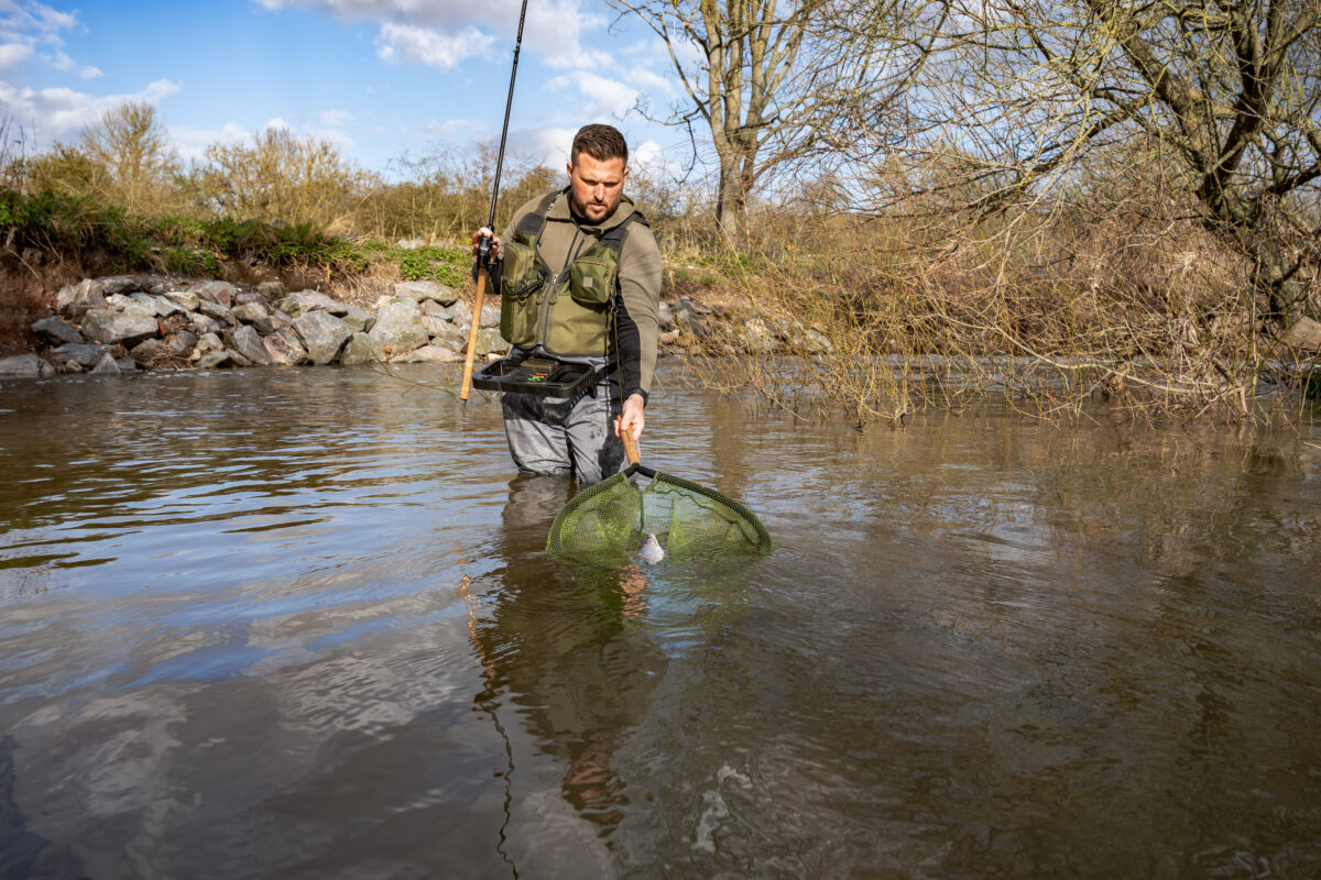glide wading net   latex 26