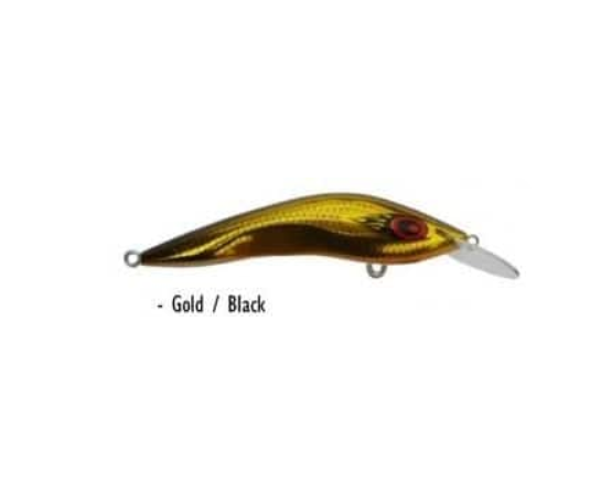Воблер Warlock 125mm #GB/Gold Black » Fish.bg | Хвани повече с Fish.bg