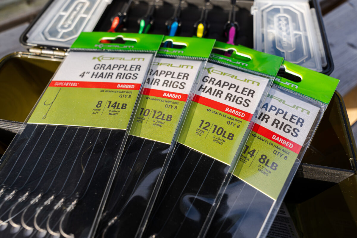 grappler hair rigs   4 sz 12 barbless