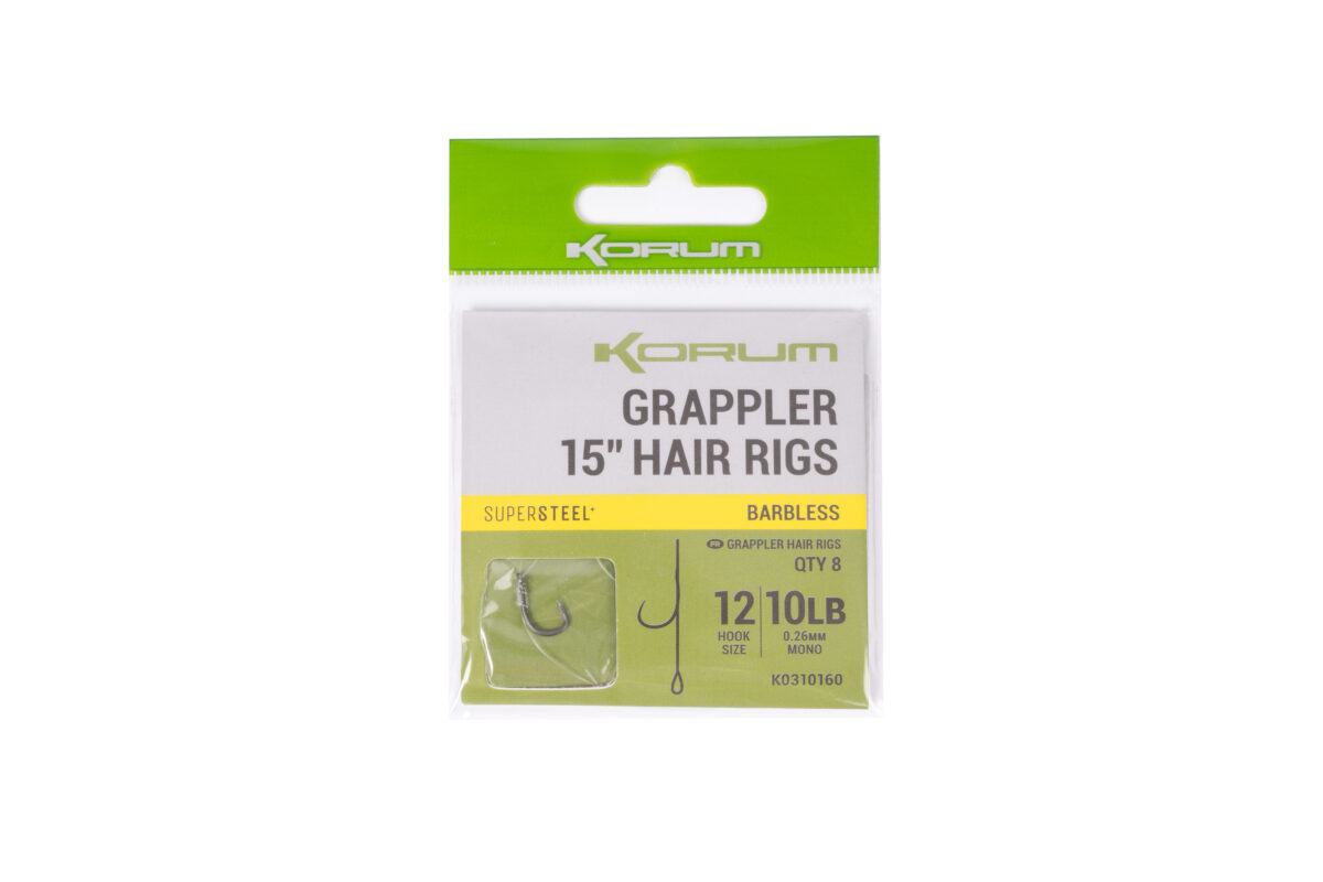 grappler hair rigs   4 sz 8 barbed