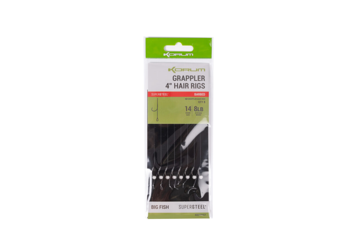 grappler hair rigs   4 sz 8 barbed