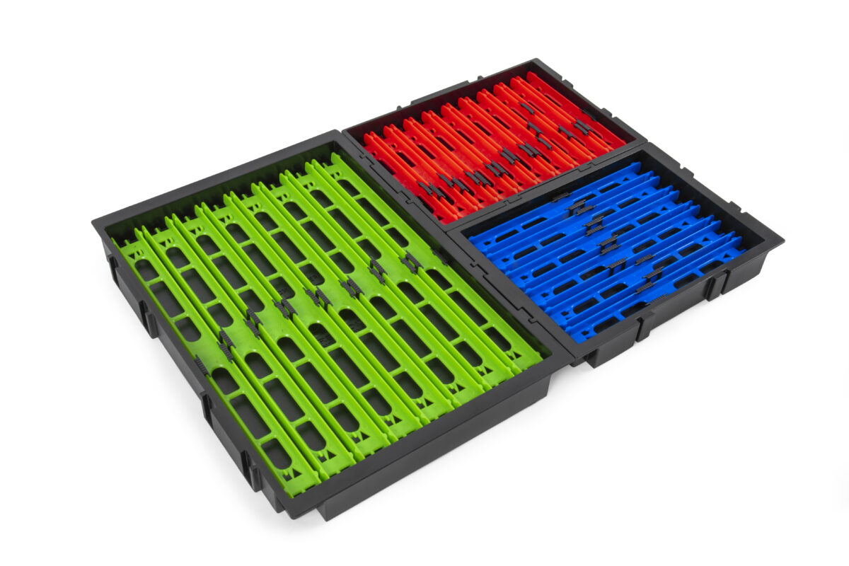 interlok winder tray   18cm blue