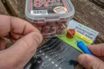 korum 4 big fish hair rigs w quickstops size14 barbless  10