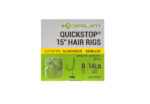 korum 4 big fish hair rigs w quickstops size14 barbless  10