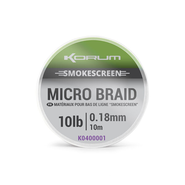 KORUM SMOKESCREEN MICRO BRAID 10LB » Fish.bg | Хвани повече с Fish.bg
