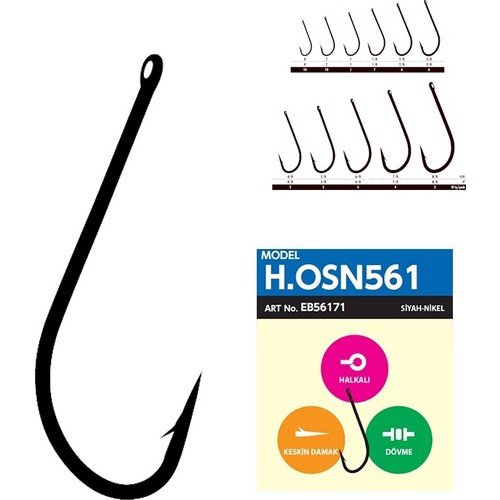 kuki paket 15 br hayabusa 561 black nickel 1