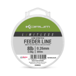 limitless feeder line 300m   3 6kg 8lb 0 26