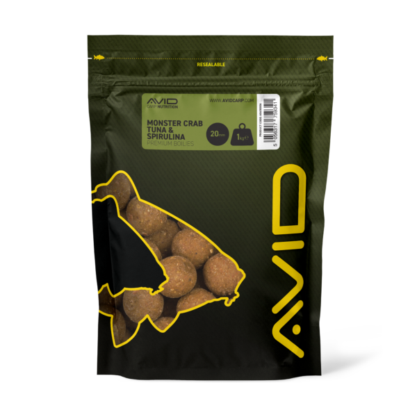 Monster Crab-Tuna and Spirulina 20mm 1kg » Fish.bg | Хвани повече с Fish.bg