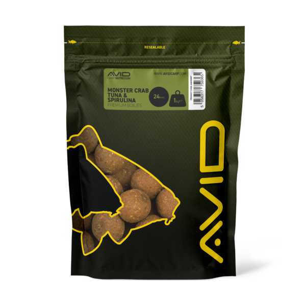 Monster Crab-Tuna and Spirulina 24mm 1kg » Fish.bg | Хвани повече с Fish.bg