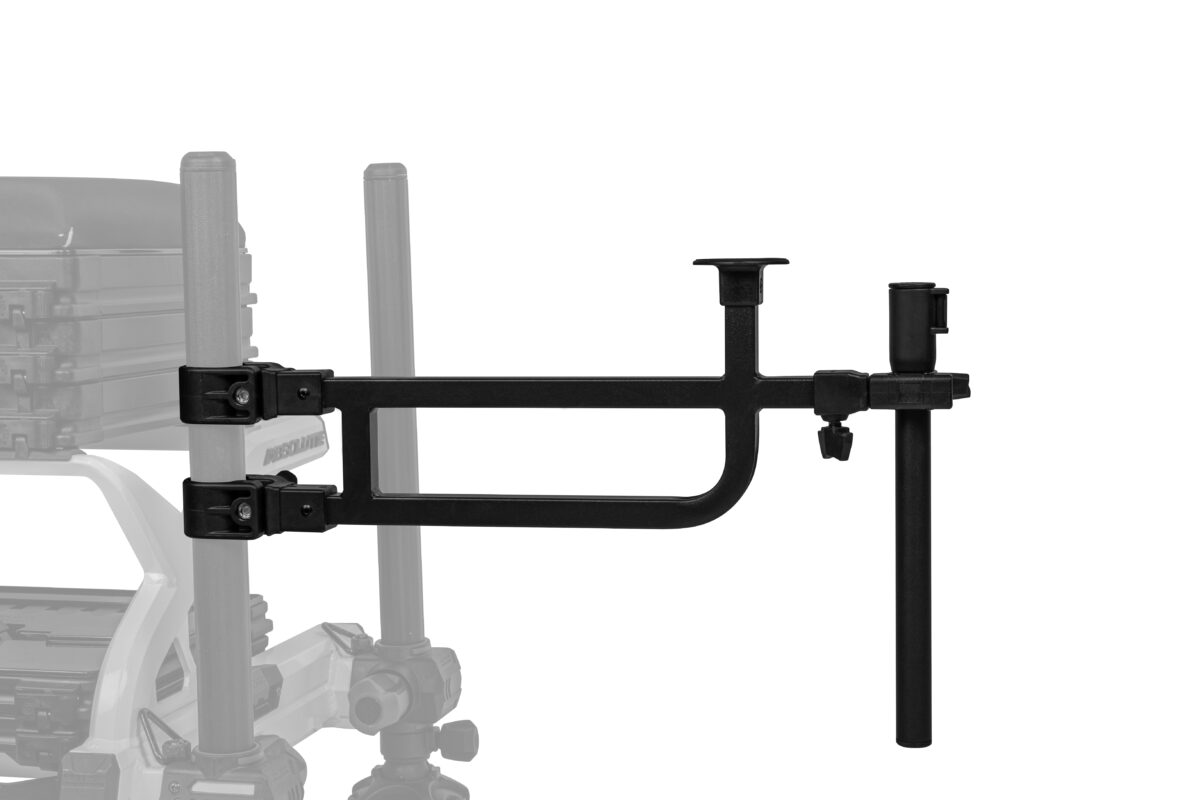 offbox side tray support accessory arm