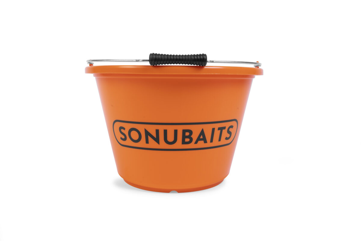 orange groundbait bucket 17l