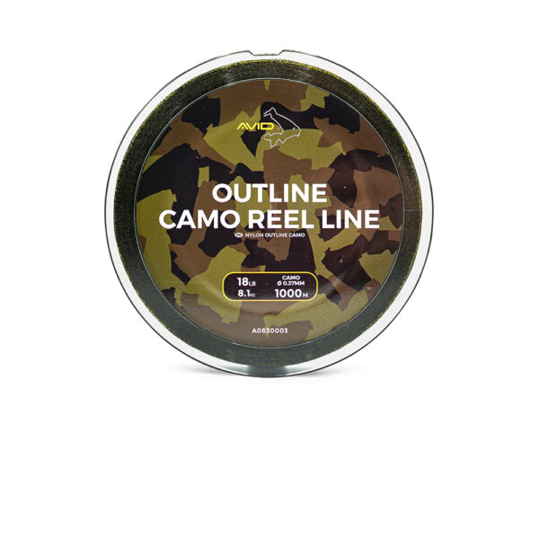 OUTLINE CAMO REEL LINE - 18LB 1000m » Fish.bg | Хвани повече с Fish.bg