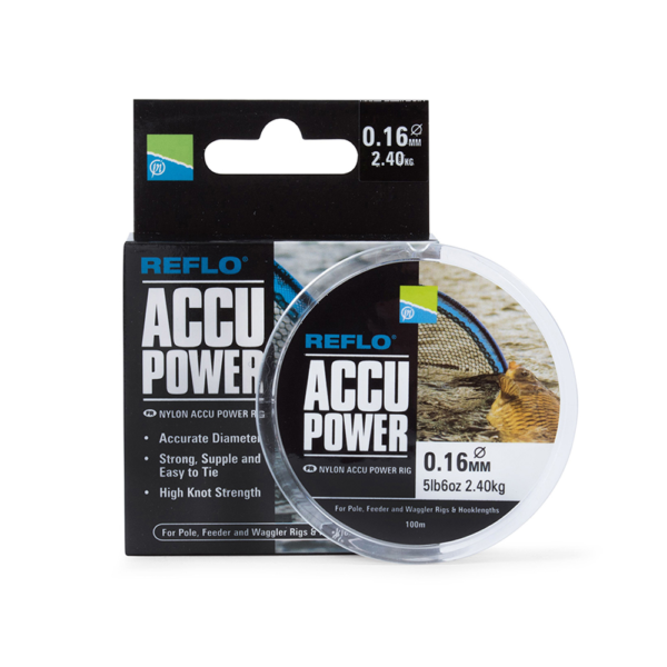 PRESTON ACCU POWER  0.12mm » Fish.bg | Хвани повече с Fish.bg
