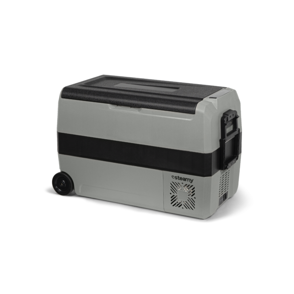 Steamy-E Dual Zone Roller електрическа хладилна кутия с колела 44 литра » Fish.bg | Хвани повече с Fish.bg