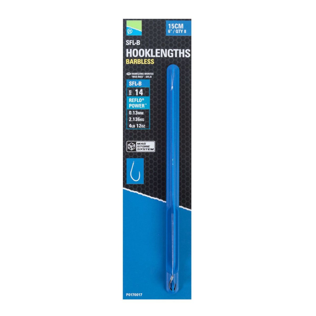 sfl b spade end mag store hooklengths   15cm 6   20