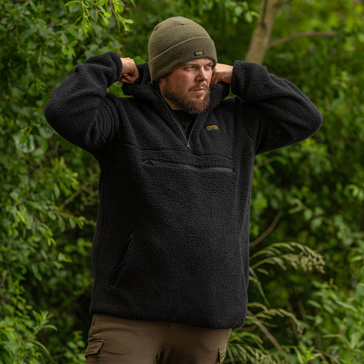 sherpa pullover   l