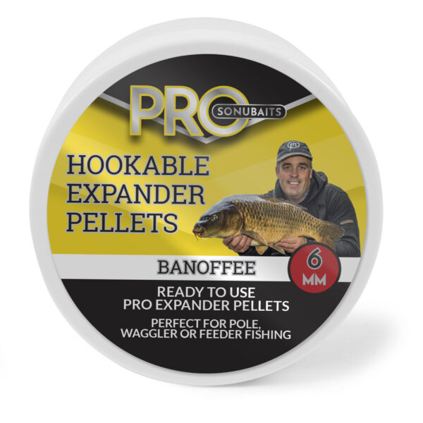 sonu hookable expander pellets   banoffee 6mm