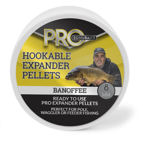 sonu hookable expander pellets   banoffee 8mm