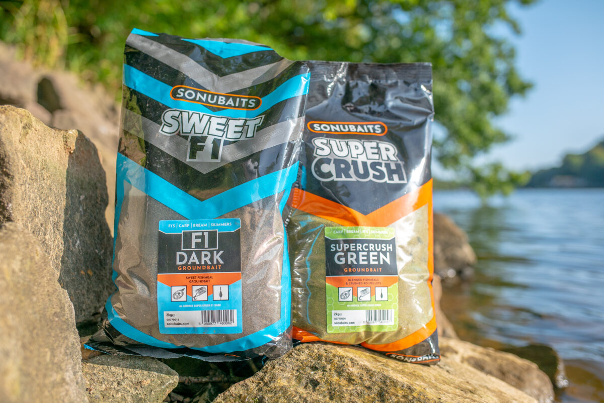sonu supercrush green groundbait 2kg