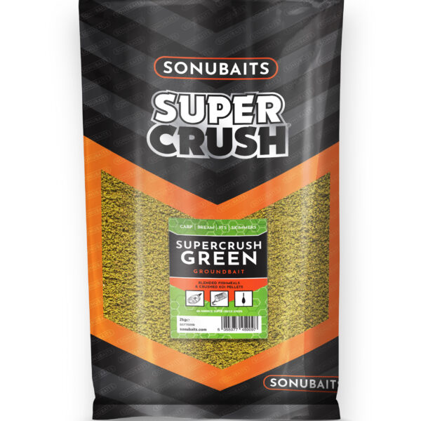 sonu supercrush green groundbait 2kg