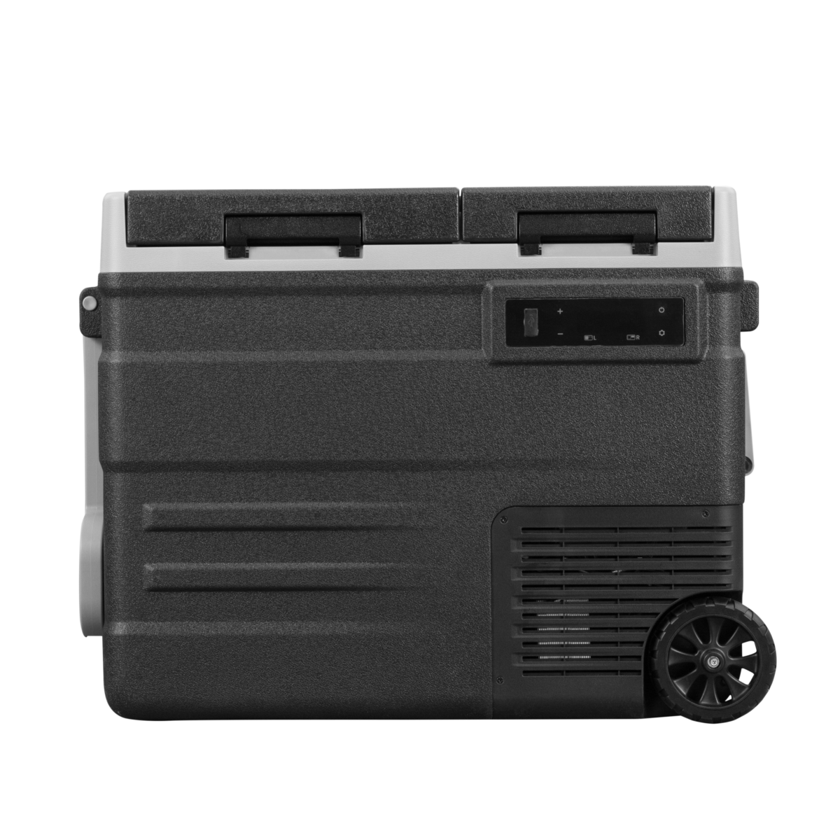 steamy e dual zone roller elektricheska hladilna kutiya s kolela 49 litra