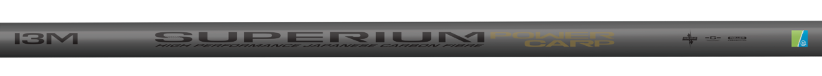 superium power carp 13m pole