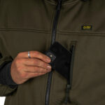 thermitalye soft shell hoodie   m