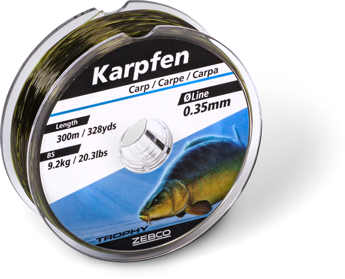 vlakno za ribolov 0 30mm zebco trophy karpfen 300m 6 9kg