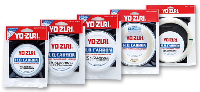 yo zuri h d carbon fluorocarbon pink fluorokarbon 30 yarda 0 38mm 20lbs