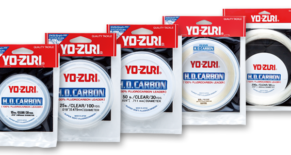 yo zuri h d carbon fluorocarbon pink fluorokarbon 30 yarda 0 64mm 50lbs