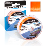 zebco 018mm trophy trout l 300m 328yds 29kg 64lbs fluo orange
