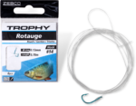 zebco 10 trophy roach hook to nylon blue hooklength 70cm