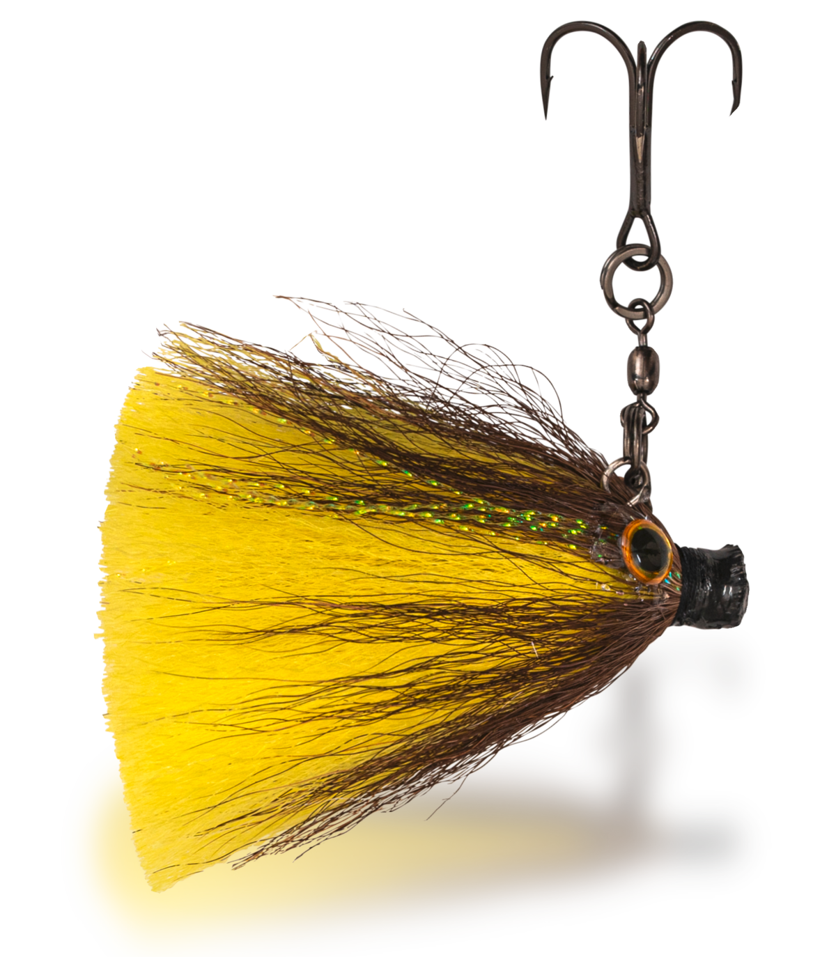 zebco 10g 6cm mouse jig head black gold 2