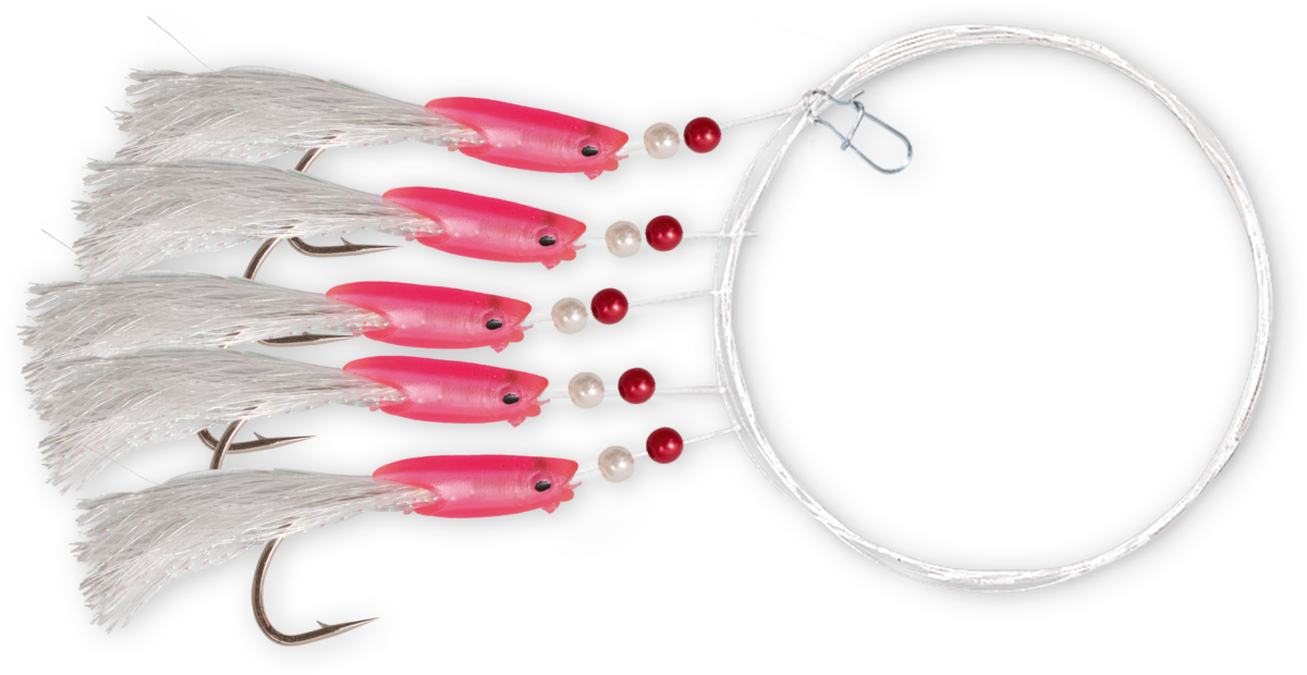 zebco 2 0 softfish rig 5 mainline 050mm pink
