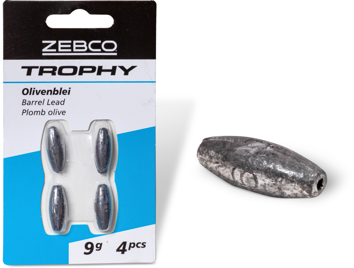 zebco 20g trophy barrel lead 3 pcs