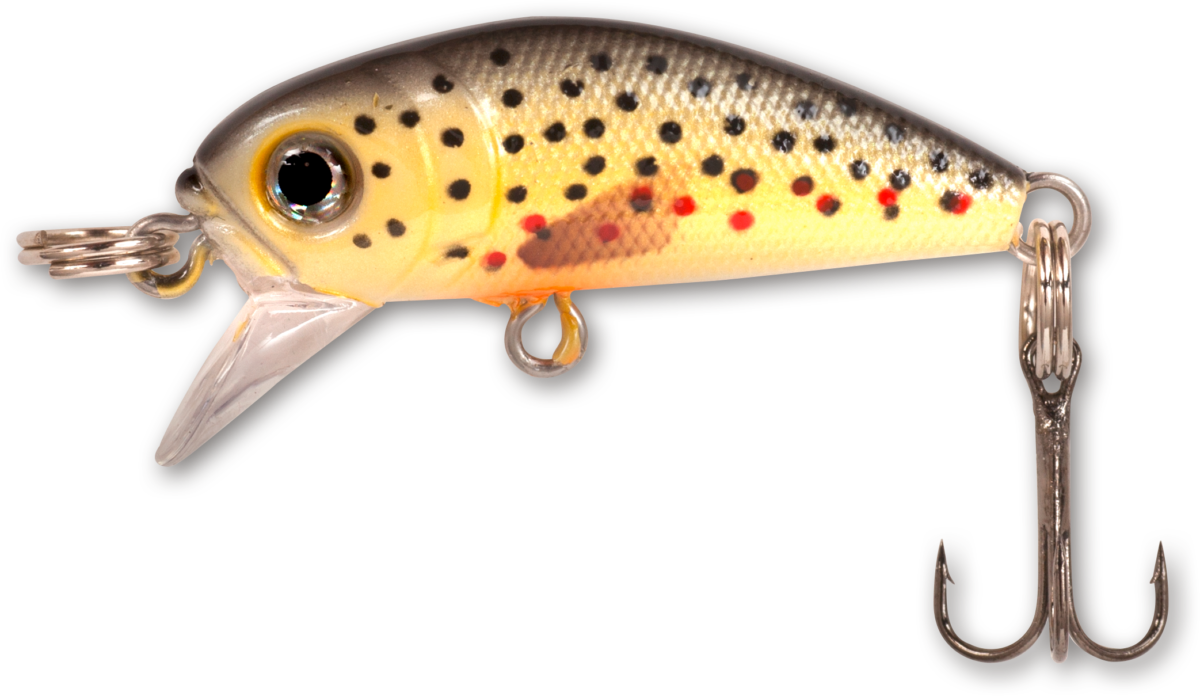 zebco 220g 40mm gitec trout brown trout floating