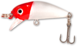 zebco 220g 40mm gitec trout red head floating