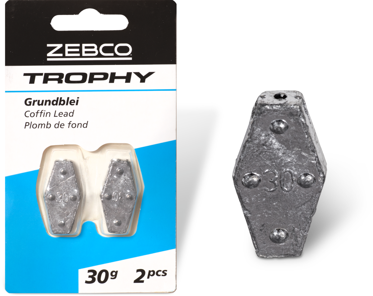 zebco 30g trophy coffin lead 2 pcs