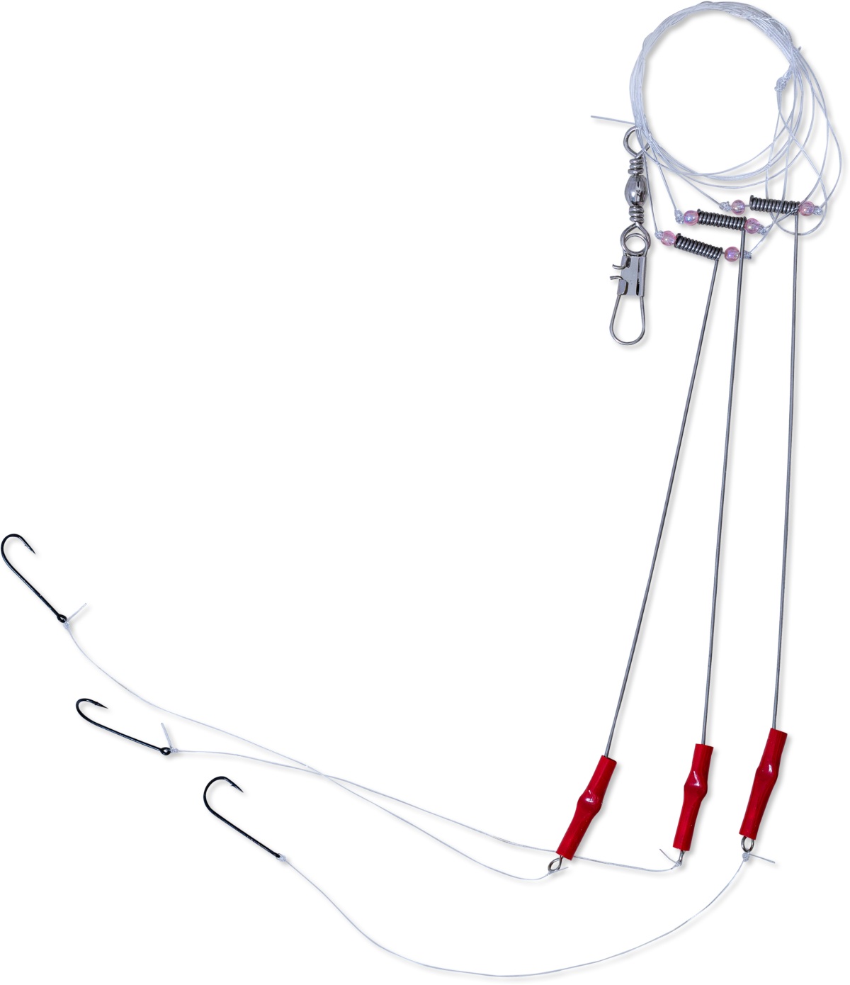 zebco 4 arm rig 2 l 120cm 3 040mm mainline 060mm transparent