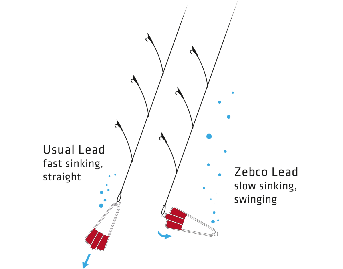 zebco 40g z sea herring lead 1 pcs