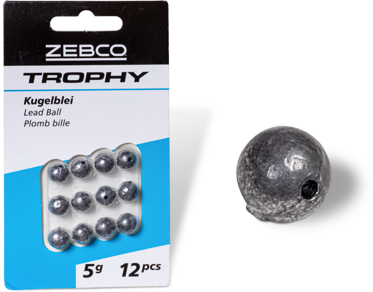 zebco 5g trophy lead ball 12 pcs