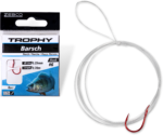 zebco 6 trophy perch hook to nylon red hooklength 70cm